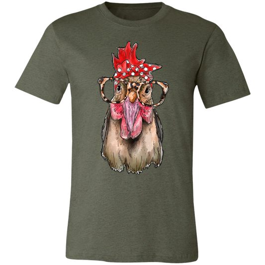 Chicken Bandana Short-Sleeve T-Shirt