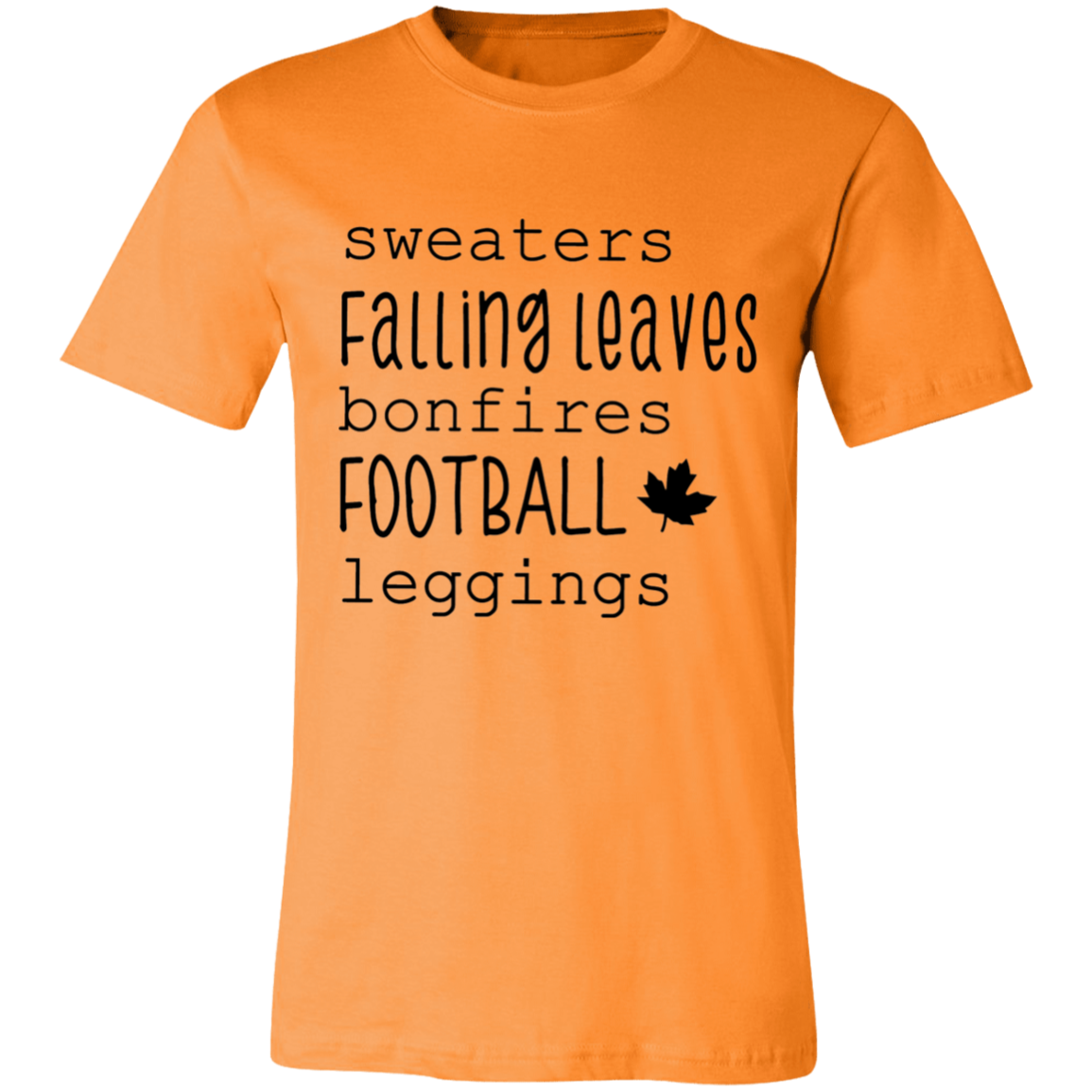 Fall List Short-Sleeve T-Shirt