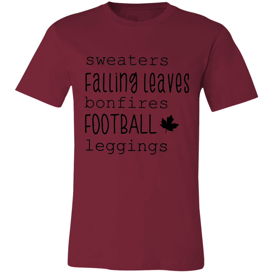 Fall List Short-Sleeve T-Shirt