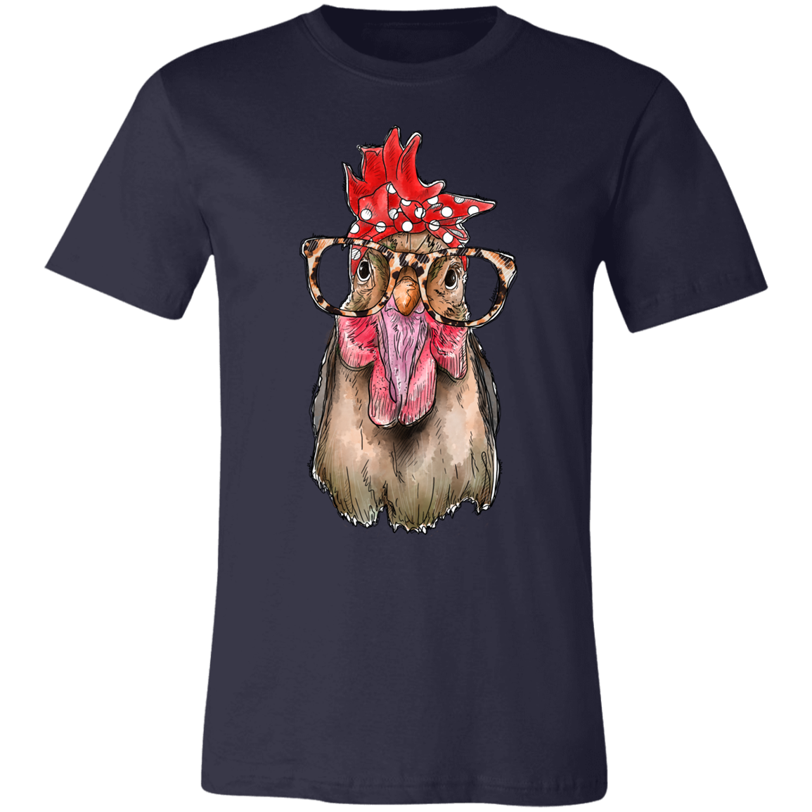 Chicken Bandana Short-Sleeve T-Shirt