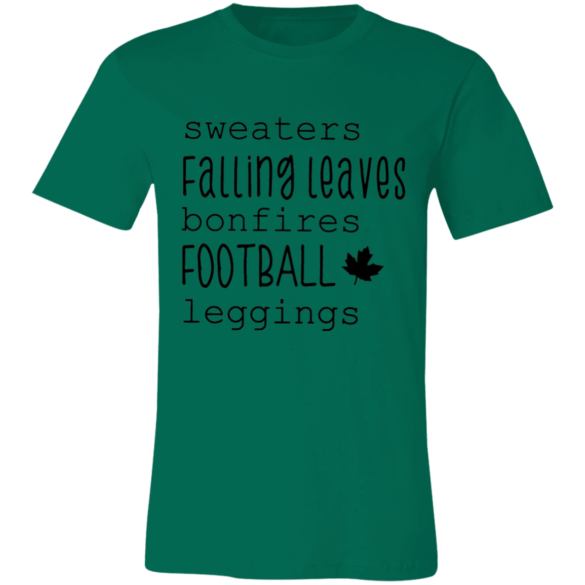 Fall List Short-Sleeve T-Shirt