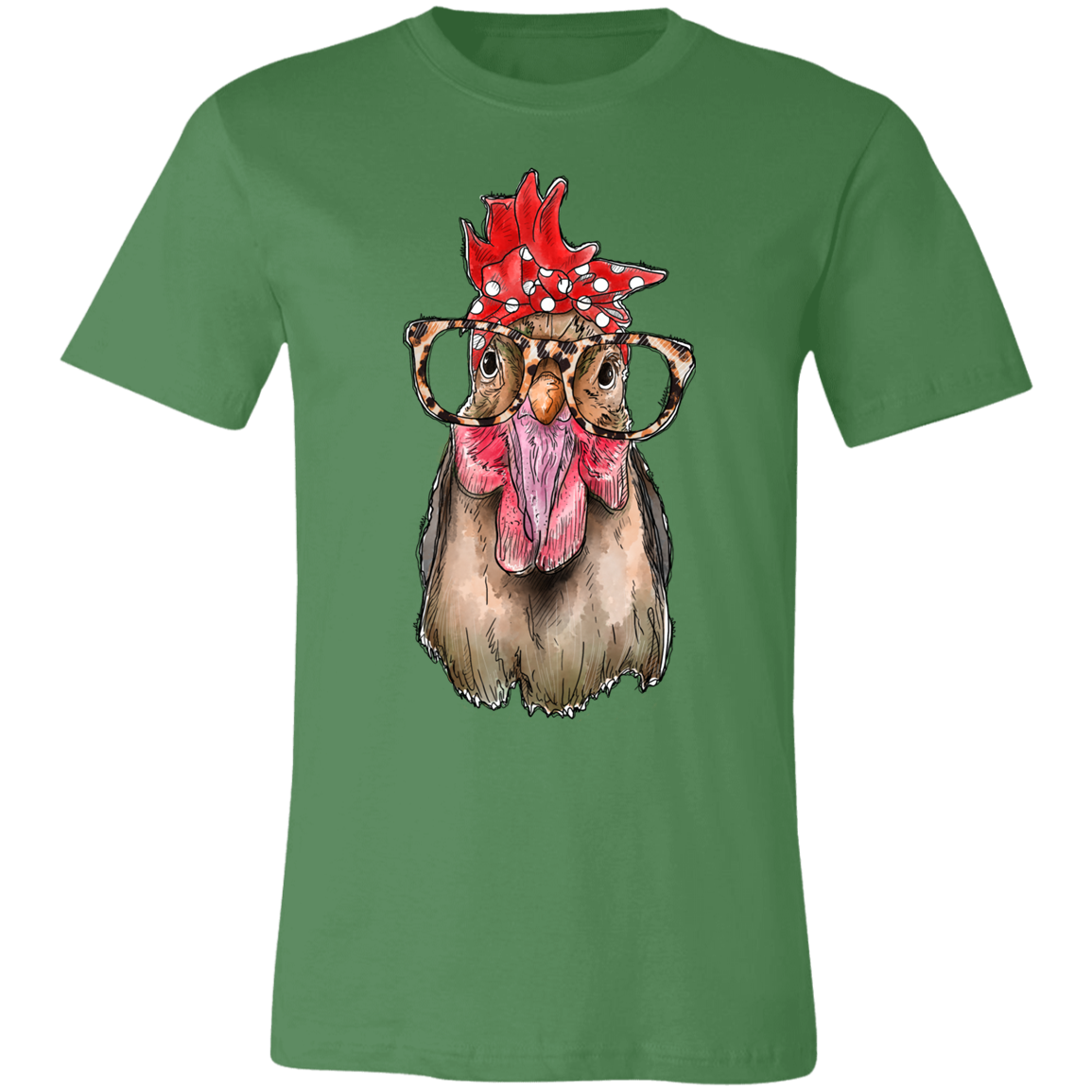 Chicken Bandana Short-Sleeve T-Shirt