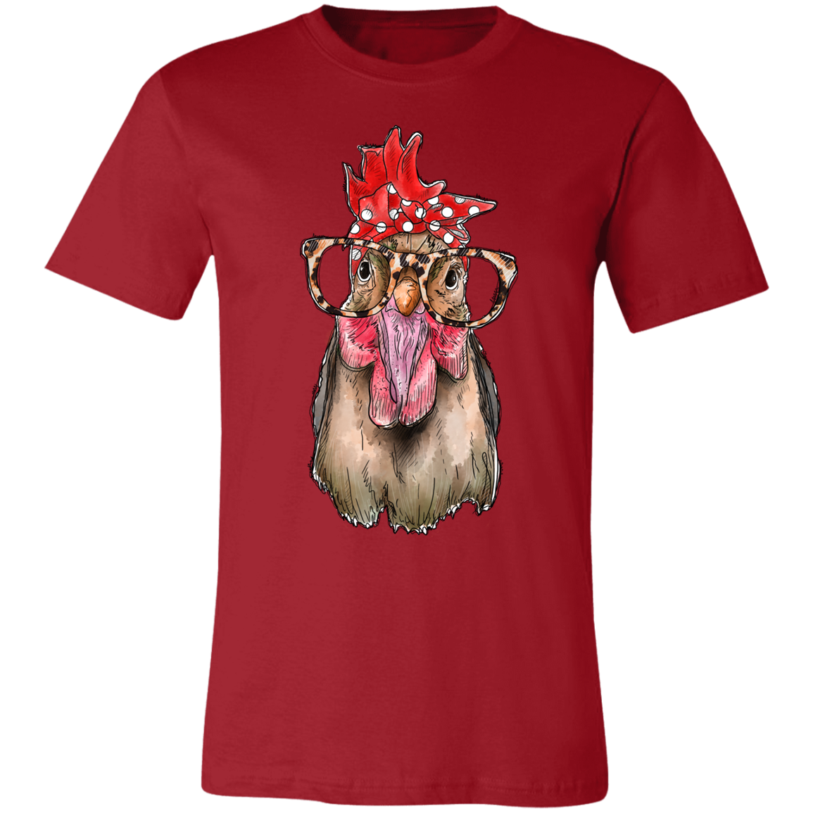 Chicken Bandana Short-Sleeve T-Shirt