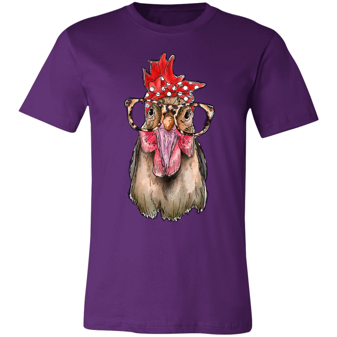 Chicken Bandana Short-Sleeve T-Shirt